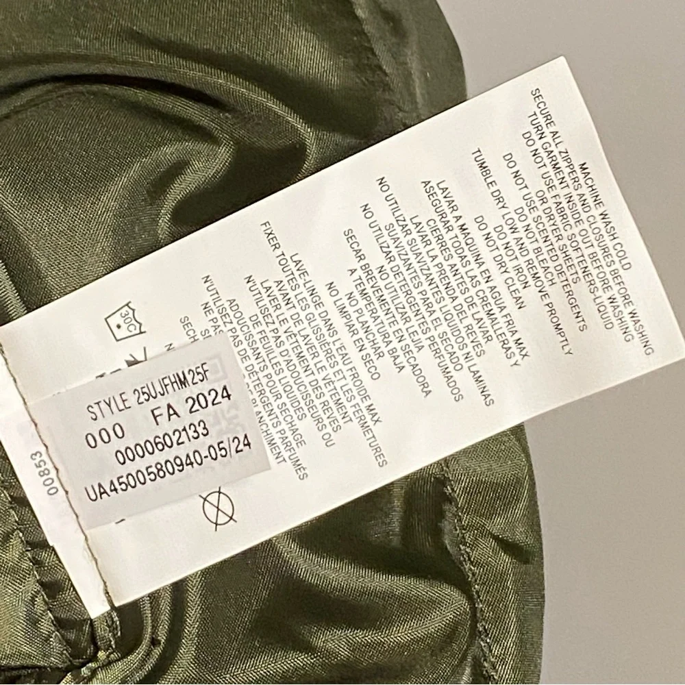 Under Armour Boys Pronto Puffer Jacket YXL NWT Storm ColdGear Marine OD Green